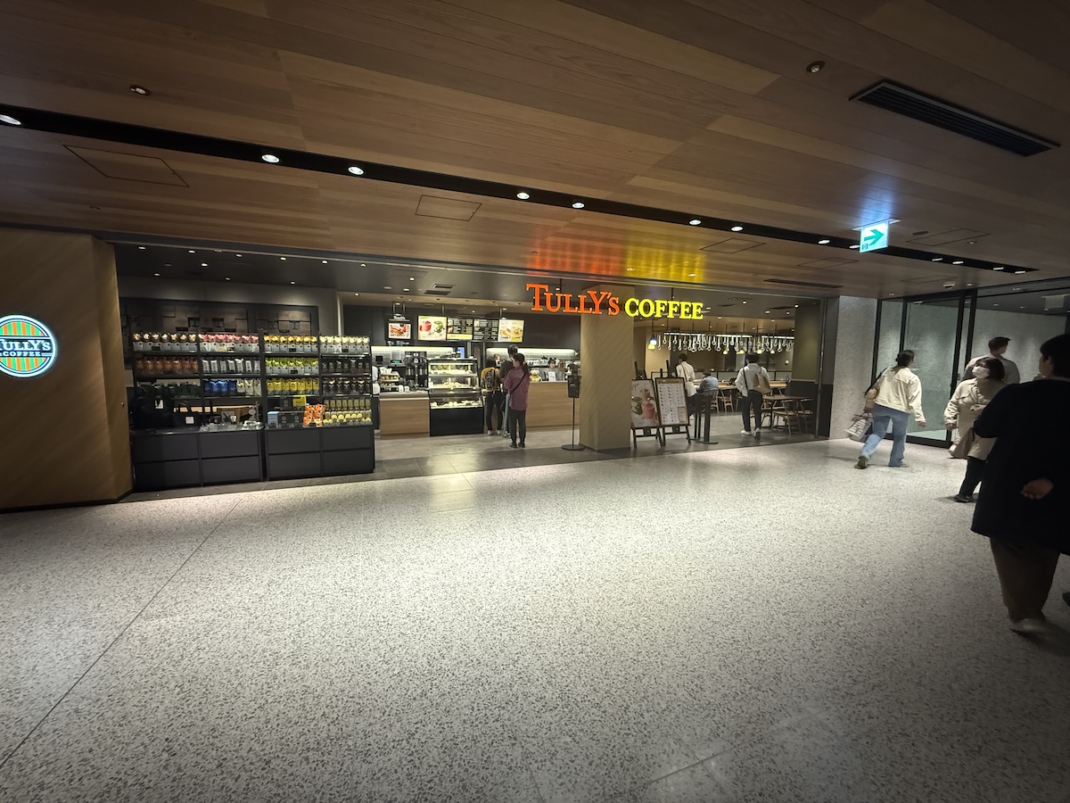 ワンビル　タリーズ　筆者撮影