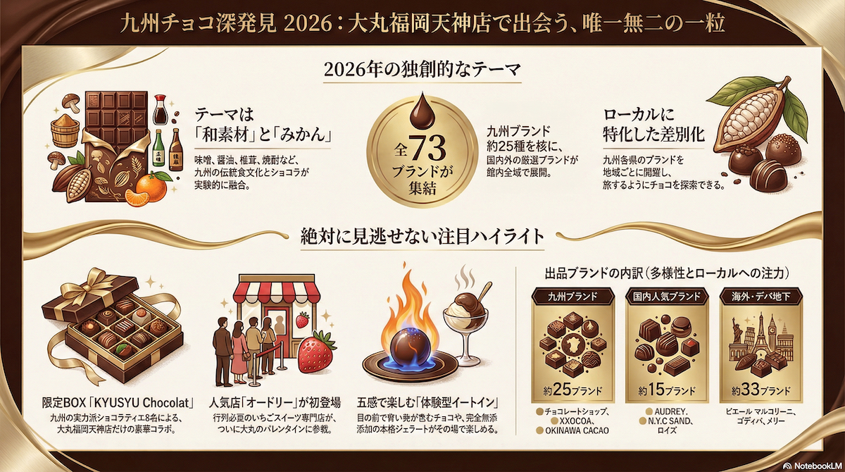 大丸福岡　バレンタイン